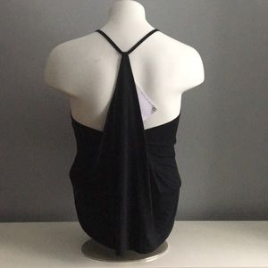 Fabletics Neema Black Racerback Tank NWT